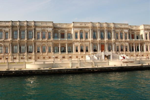 Çırağan Palace, a former Ottoman palace, is now a five-star hotel in the Kempinski Hotels chain. It is located on the European shore of the Bosporus, between Beşiktaş and Ortaköy in Istanbul, Turkey. You can stay in the Sultan’s Suite for about US$35,000 per night