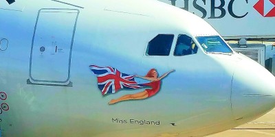 Virgin Atlantic A330-300 "Miss England" at London Heathrow